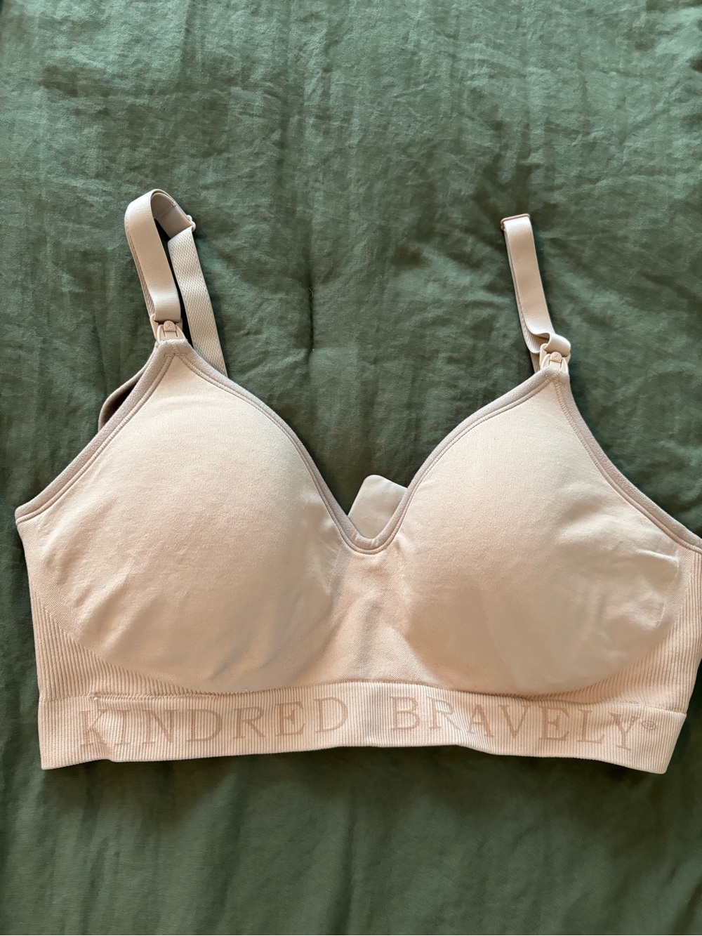 Kindred Bravely Light Nude Seamless Nursing Bra
